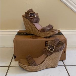 Steve Madden Ankle Strap Wedges